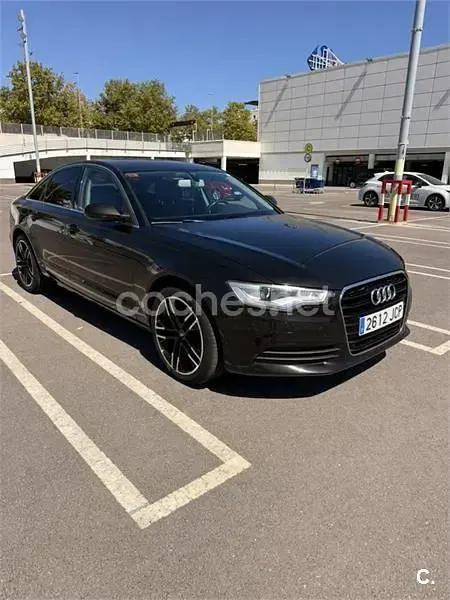 Usado Audi A6 Comfort 204 CV (150 kW) 2012 Negro Berlina