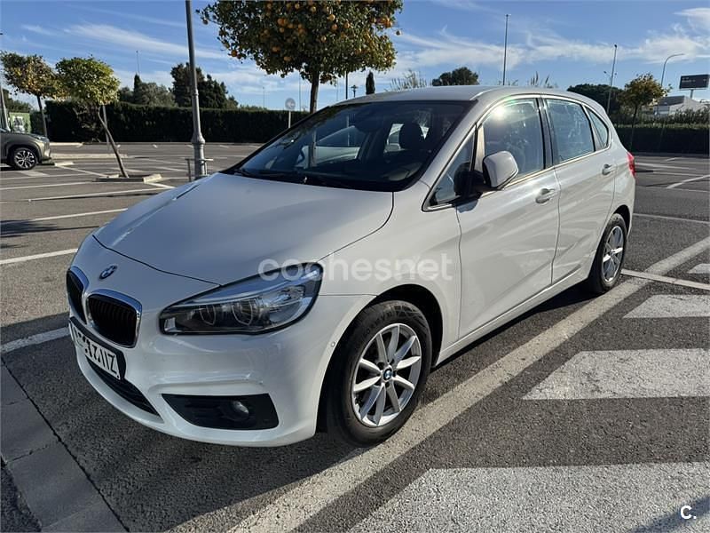 Blanco Usado 2015 BMW 216 Active Tourer Monovolumen | 9500 € (Buen precio) - Imagen 1/4
