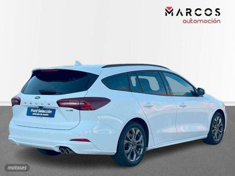 Usado Ford Focus ST-Line 125 CV (91 kW) 2024 Blanco Berlina