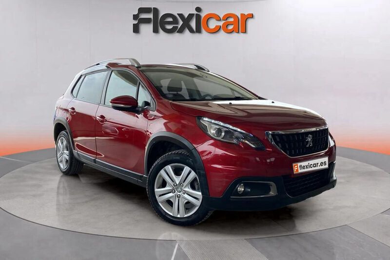 Rojo Usado 2019 Peugeot 2008 Signature Sky SUV | 11.490 € (Precio justo) - Imagen 1/4