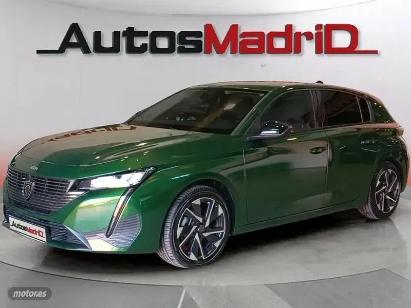 Usado Peugeot 308 Allure 130 CV (95 kW) 2024 Verde Berlina