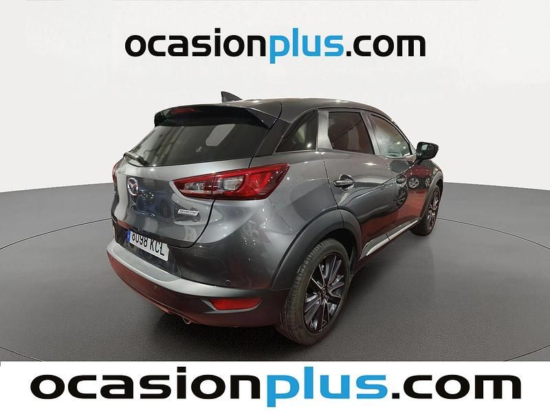 Usado Mazda CX-3 Luxury 120 CV (88 kW) 2017 Gris SUV
