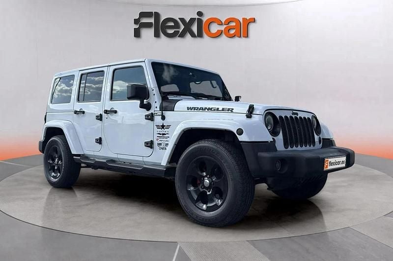 Blanco Usado 2018 Jeep Wrangler Sahara SUV | 36.990 € (Precio justo) - Imagen 1/4