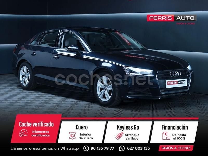 Azul Usado 2017 Audi A4 Berlina | 19.990 € (Precio justo) - Imagen 1/4