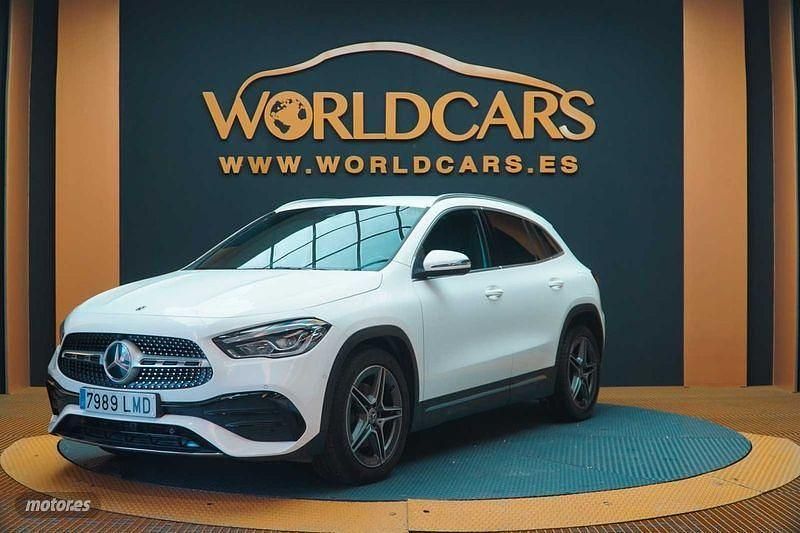 Blanco Usado 2021 Mercedes GLA200 AMG line SUV | 31.975 € (Precio justo) - Imagen 1/4
