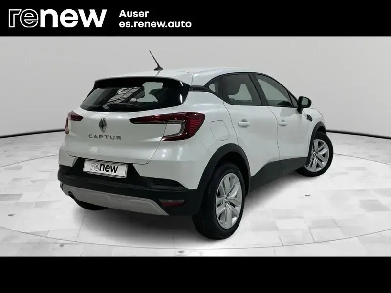 Usado Renault Captur Intens 90 CV (66 kW) 2021 Blanco SUV