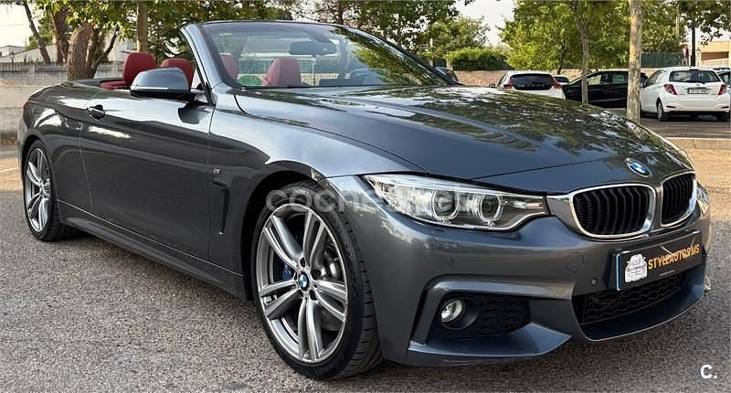 Gris / plata Usado 2014 BMW 428 Descapotable | 20.990 € (Buen precio) - Imagen 1/4