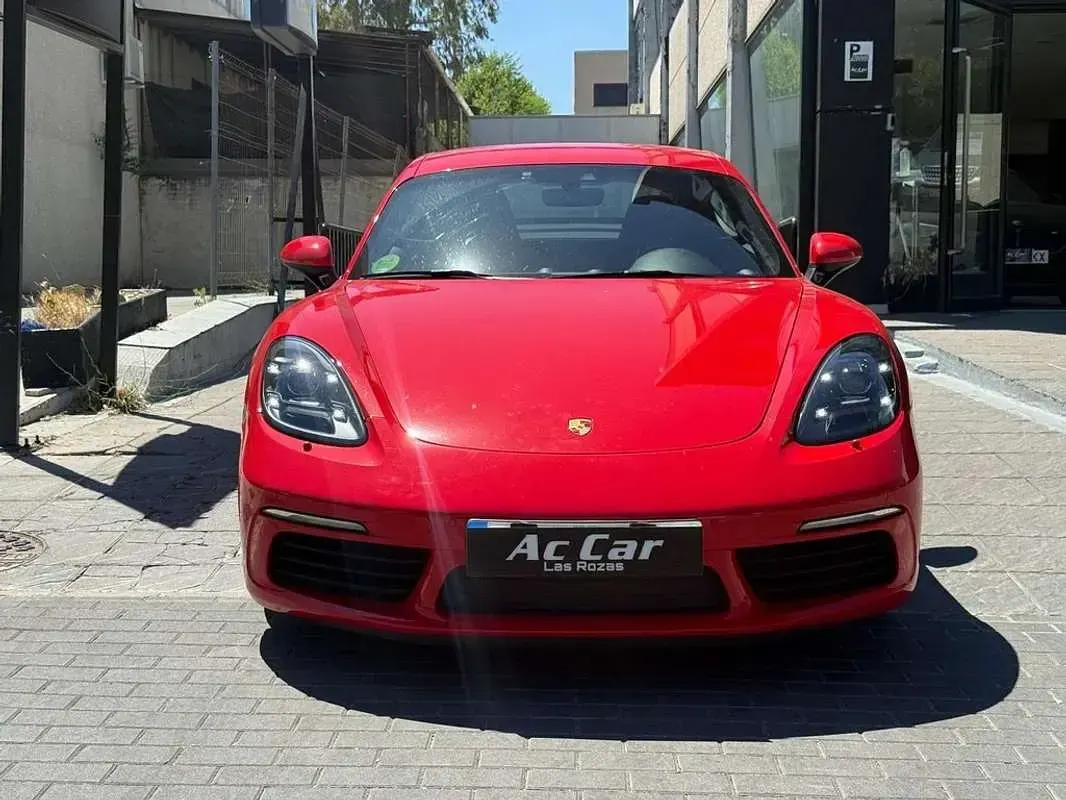 Usado Porsche 718 299 CV (219 kW) 2018 Rojo Coupe