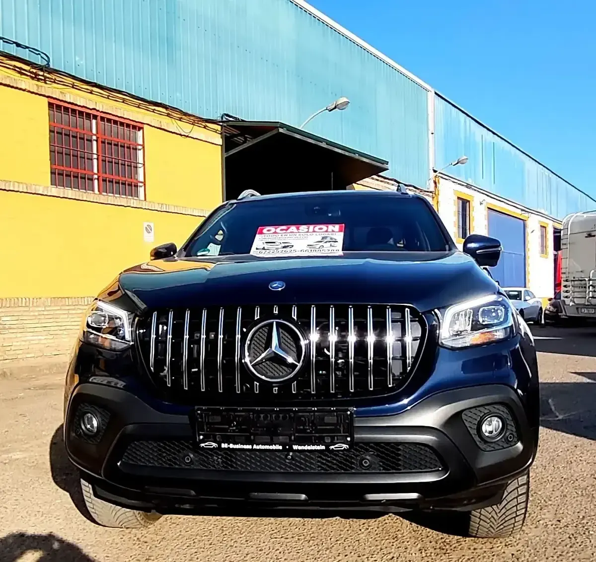 Usado Mercedes X250 Progressive 190 CV (139 kW) 2019 Azul Pickup/Camioneta