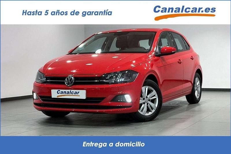 Usado VW Polo Advance 95 CV (69 kW) 2018 Rojo Utilitario