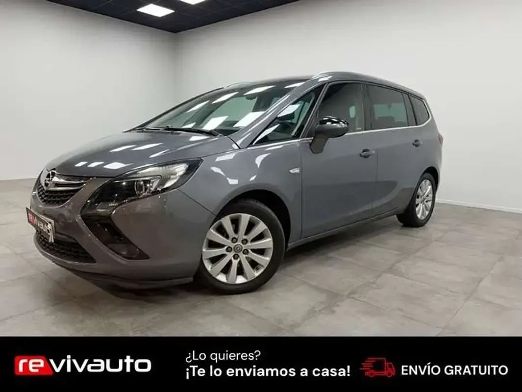 Usado Opel Zafira Excellence 140 CV (102 kW) 2016 Gris Monovolumen