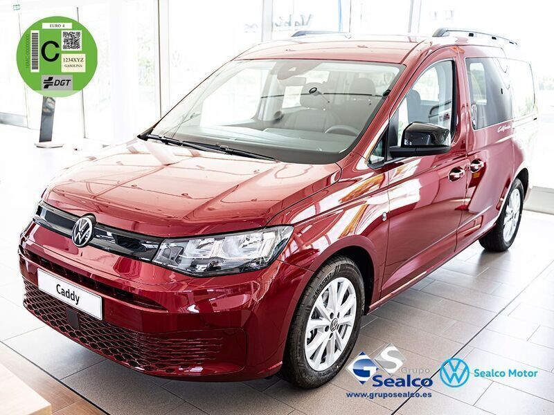 Rojo Nuevo 2025 VW Caddy California Monovolumen | 49.619 € - Imagen 1/4