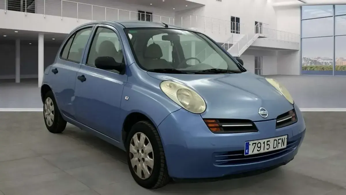 Usado Nissan Micra Visia 65 CV (47 kW) 2005 Azul Utilitario