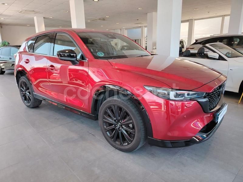 Rojo Usado 2022 Mazda CX-5 Homura-Line SUV | 29.990 € (Precio justo) - Imagen 1/4