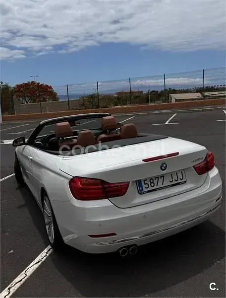 Usado BMW 420 190 CV (139 kW) 2015 Blanco Descapotable