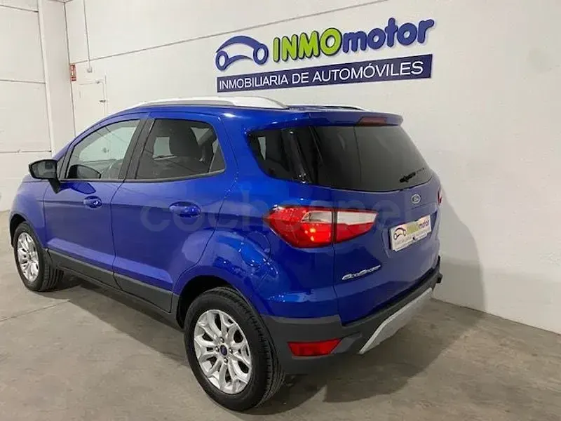 Usado Ford Ecosport Titanium 95 CV (69 kW) 2017 Azul SUV
