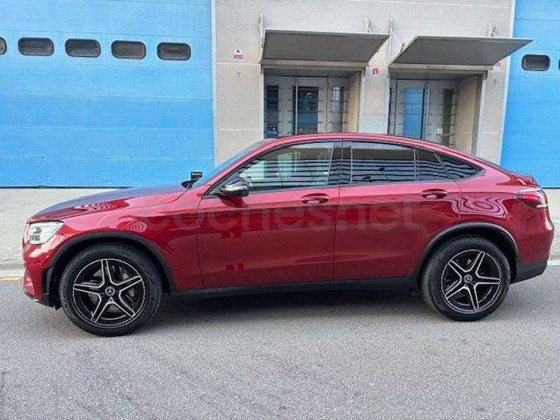Usado Mercedes GLC200 197 CV (144 kW) 2021 Granate SUV