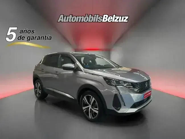 Usado Peugeot 3008 Allure 225 CV (165 kW) 2021 Plateado SUV
