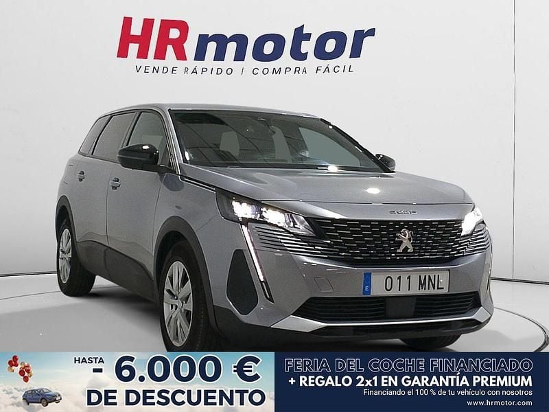 Gris Usado 2024 Peugeot 5008 Active SUV | 26.790 € (Precio justo) - Imagen 1/4