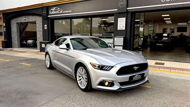 Gris Usado 2016 Ford Mustang Convertible Descapotable | 31.900 € (Un poco caro) - Imagen 1/4