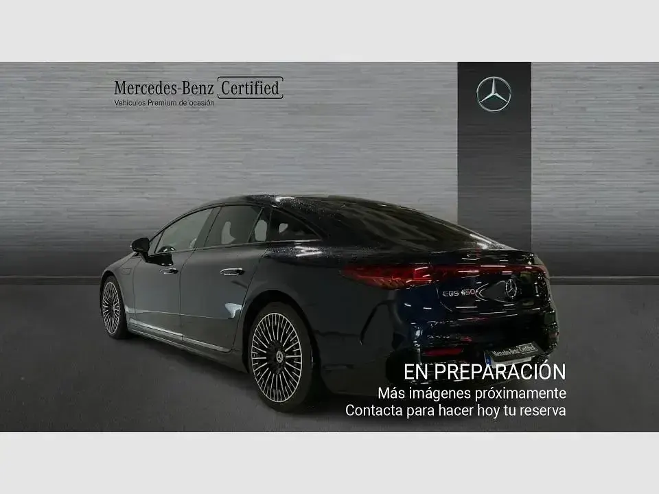 Usado Mercedes EQS450+ 264 kW (360 CV) 2024 Azul Berlina
