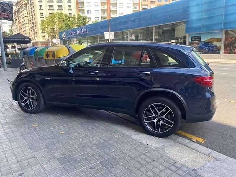 Usado Mercedes GLC43 AMG AMG 367 CV (269 kW) 2017 Azul SUV