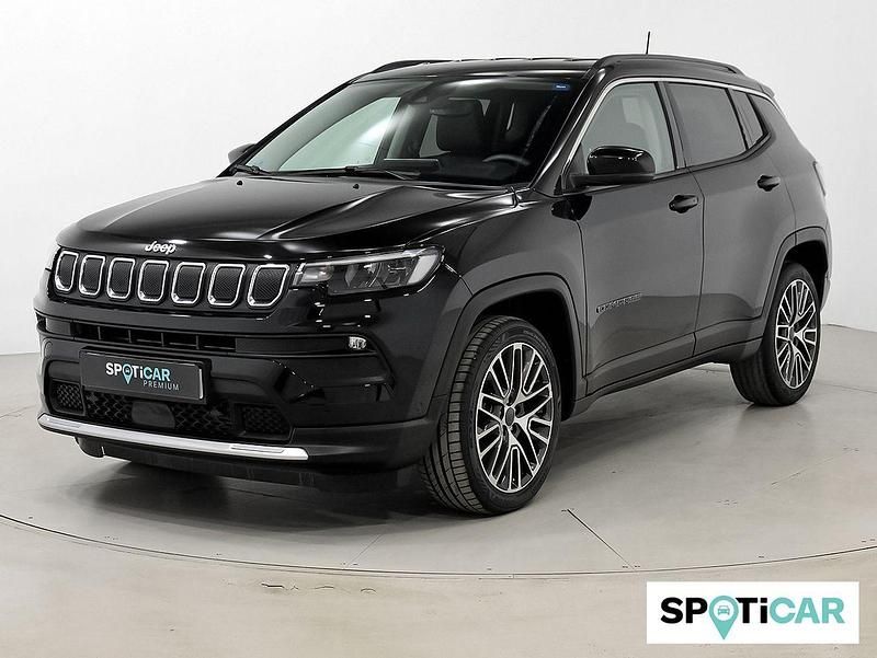 Usado Jeep Compass Limited 131 CV (96 kW) 2022 Negro SUV