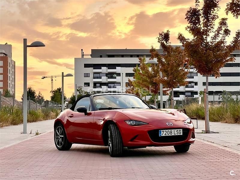 Rojo Usado 2016 Mazda MX5 Style Descapotable | 21.000 € (Precio justo) - Imagen 1/4