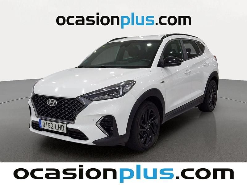 Usado Hyundai Tucson N Line 136 CV (100 kW) 2020 Blanco SUV