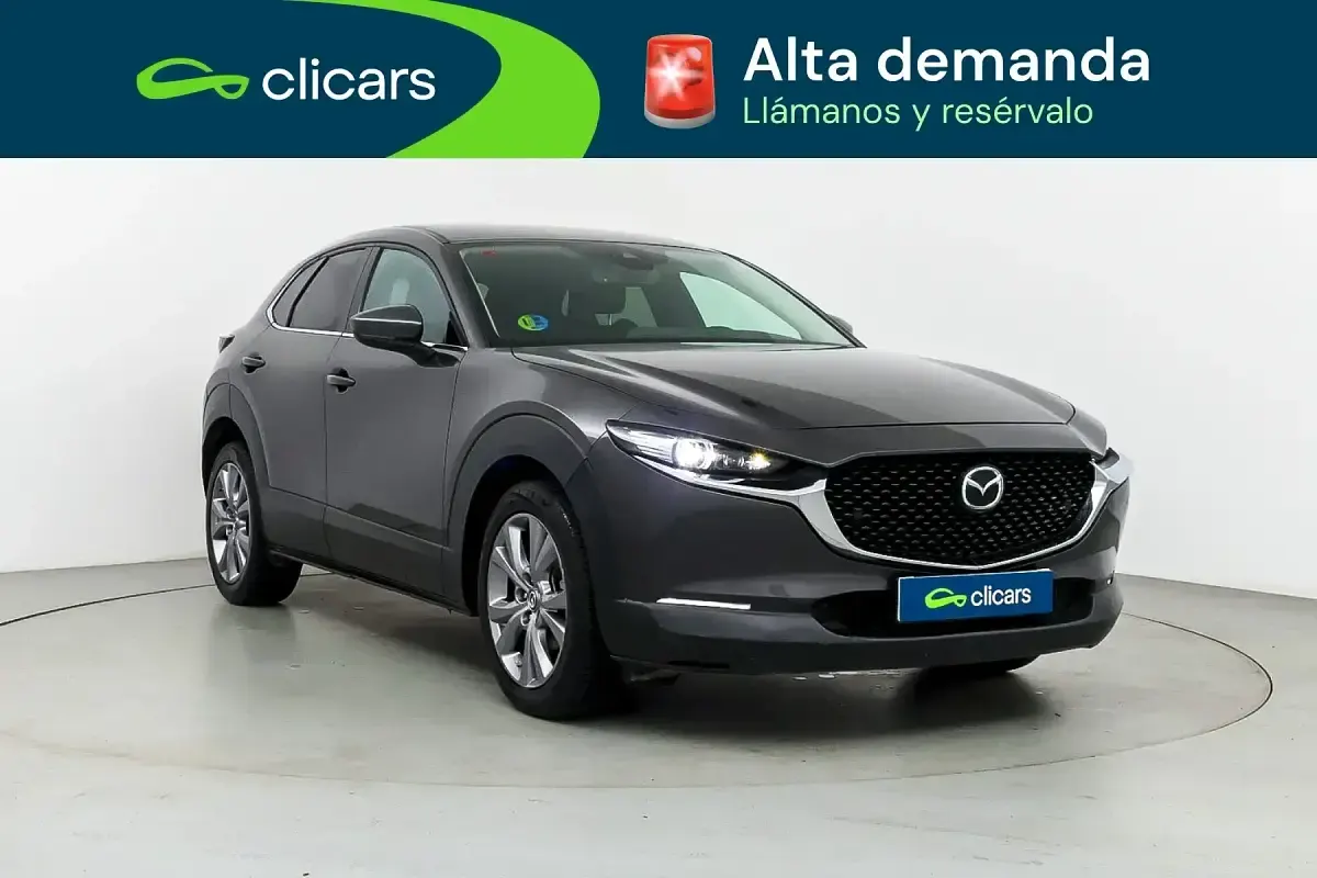 Usado Mazda CX-30 122 CV (89 kW) 2021 Gris / plata SUV
