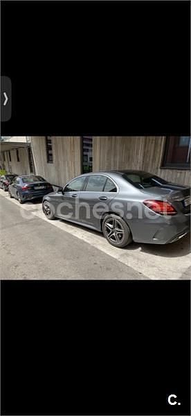 Usado Mercedes C200 136 CV (100 kW) 2019 Gris / plata Berlina