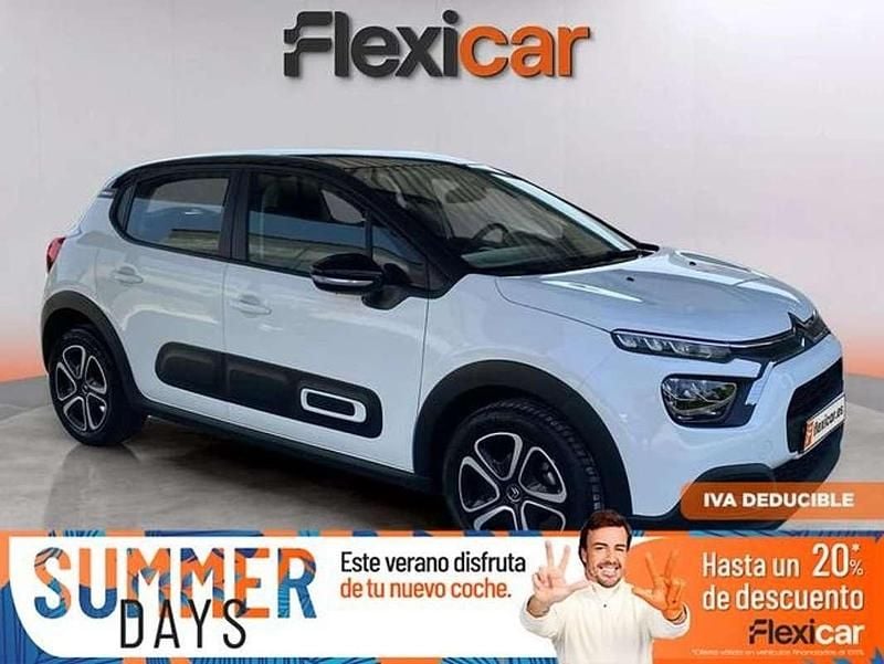 Blanco Usado 2021 Citroën C3 PureTech Utilitario | 10.590 € (Buen precio) - Imagen 1/4