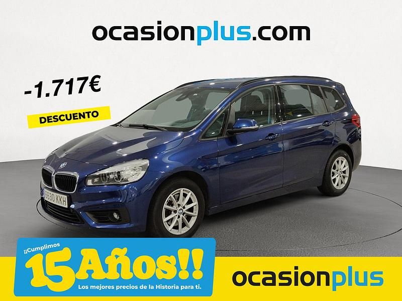 Azul Usado 2018 BMW 218 Gran Tourer Monovolumen | 18.890 € (Un poco caro) - Imagen 1/4