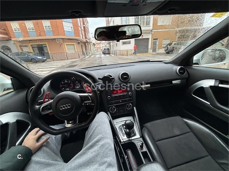 Usado Audi A3 Attraction 140 CV (102 kW) 2009 Blanco Berlina