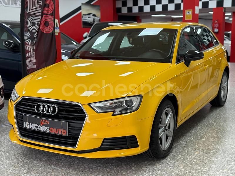 Amarillo Usado 2017 Audi A3 Sportback Berlina | 13.990 € (Buen precio) - Imagen 1/4