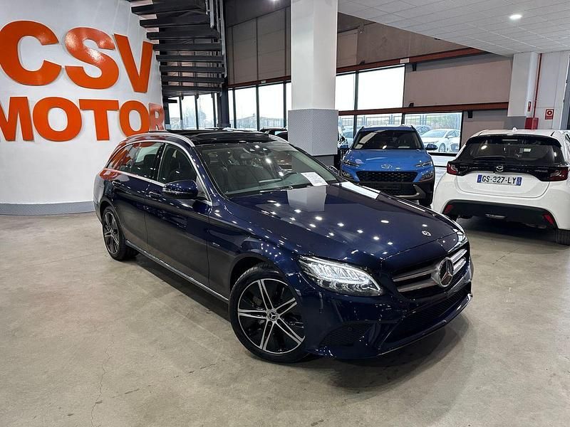 Usado Mercedes C300e 320 CV (235 kW) 2020 Azul Familiar