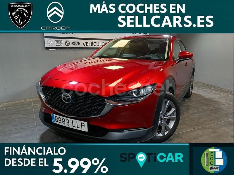 Rojo Usado 2020 Mazda CX-30 SUV | 19.690 € (Precio justo) - Imagen 1/4