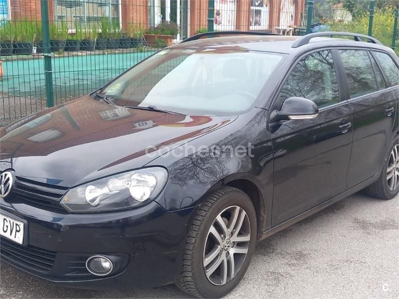 Usado VW Golf VI Advance 105 CV (77 kW) 2010 Negro Utilitario