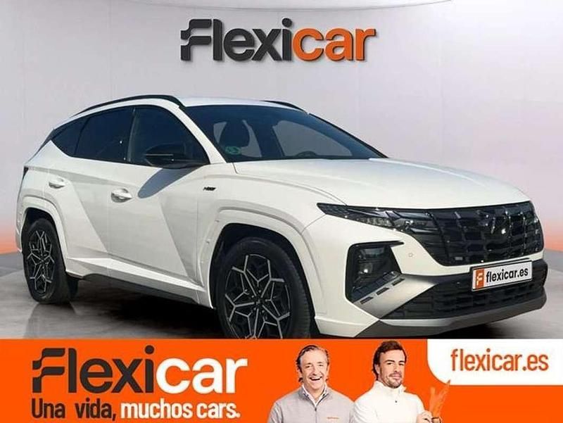 Blanco Usado 2022 Hyundai Tucson N Line SUV | 24.990 € (Un poco caro) - Imagen 1/4
