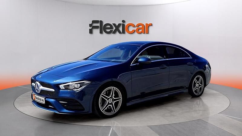 Usado Mercedes CLA200 150 CV (110 kW) 2020 Azul Berlina