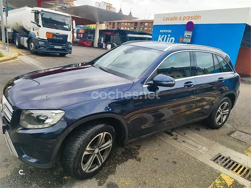 Usado Mercedes GLC250 204 CV (150 kW) 2016 Azul SUV