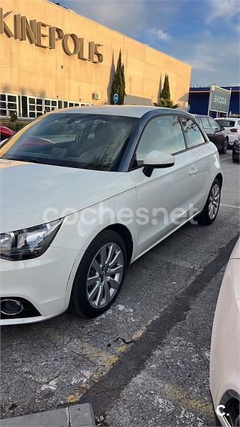 Usado Audi A1 Attraction 90 CV (66 kW) 2013 Blanco Utilitario