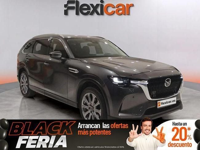 Gris / plata Usado 2025 Mazda CX-80 Exclusive-Line SUV | 51.490 € (Precio justo) - Imagen 1/4
