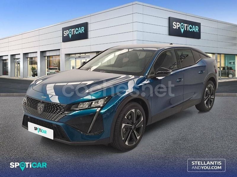 Azul Usado 2023 Peugeot 408 GT GT Berlina | 24.900 € (Buen precio) - Imagen 1/4