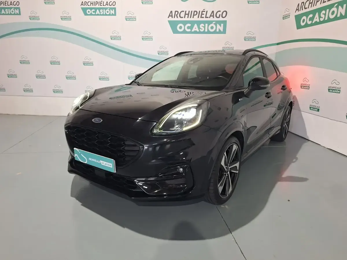 Usado Ford Puma ST-Line 125 CV (91 kW) 2021 Negro SUV