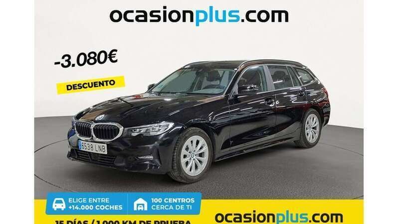 Negro Usado 2021 BMW 320 Familiar | 30.810 € (Precio justo) - Imagen 1/4