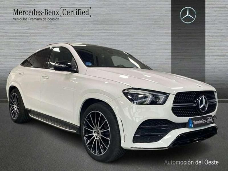 Usado Mercedes GLE350 AMG line 337 CV (247 kW) 2023 Blanco Coupe