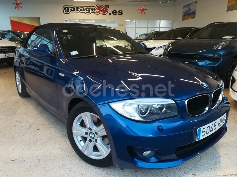 Azul Usado 2011 BMW 120 Cabriolet Descapotable | 10.900 € (Buen precio) - Imagen 1/4