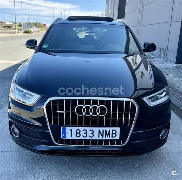 Begagnad Audi Q3 S-Line 177 HK (130 kW) 2014 Svart SUV