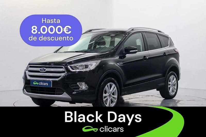 Negro Usado 2017 Ford Kuga ST-Line SUV | 13.890 € (Buen precio) - Imagen 1/4